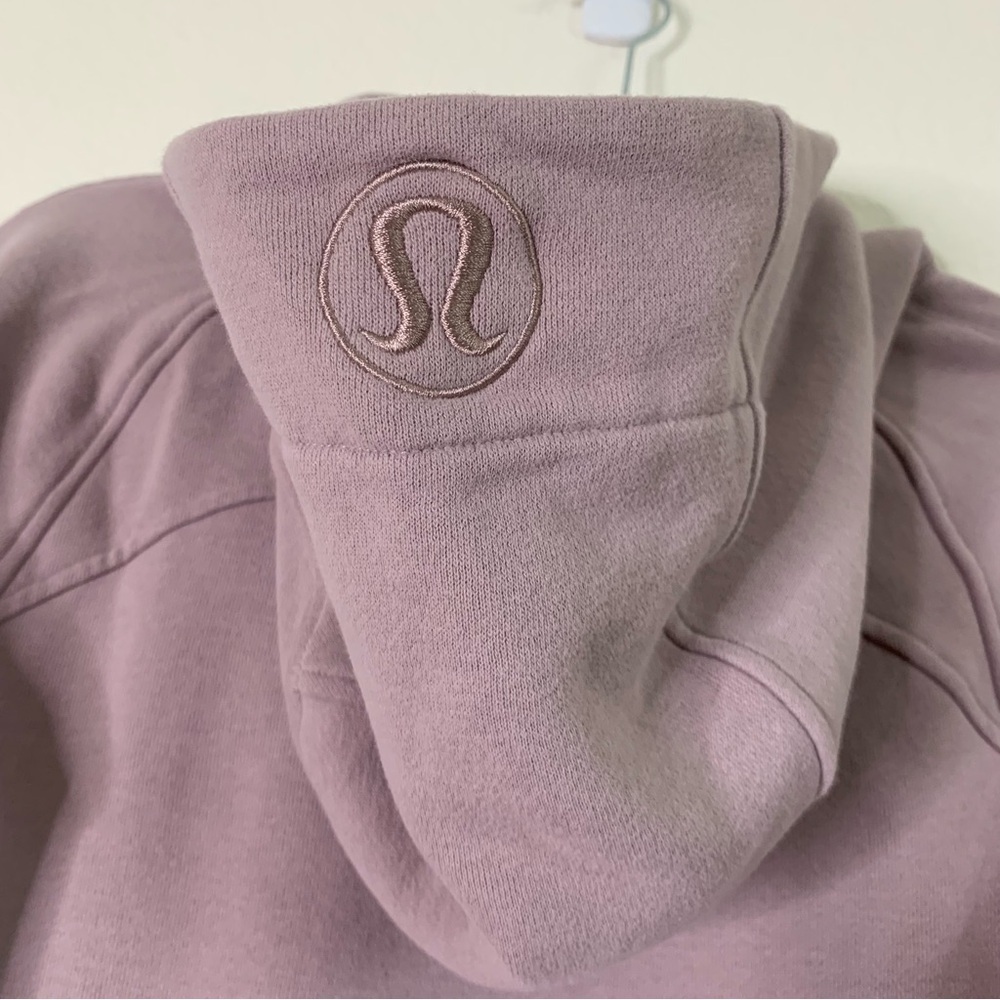 Lululemon womens purple scuba full zip hoodie 6 - Picture 6 of 7